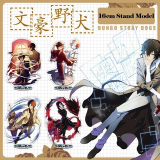 Mô hình Standee Anime Bungo Stray Dogs Dazai Osamu Nakahara Chuuya để bàn tượng nhựa acrylic