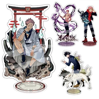 Mô hình Standee Anime Jujutsu Kaisen Sukuna Yuji Itadori Cosplay Acrylic Phụ kiện trang trí để bàn góc học tập