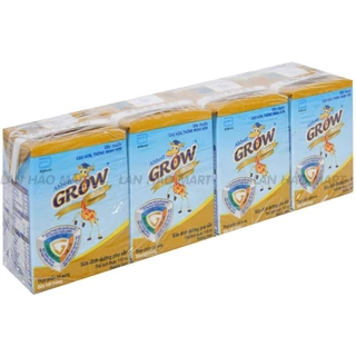 [Lốc 4 hộp, Tách lẻ từ bộ 3 lốc) sữa dinh dưỡng pha sẵn Abbott Grow Gold vani hộp 110ml hoặc 180ml