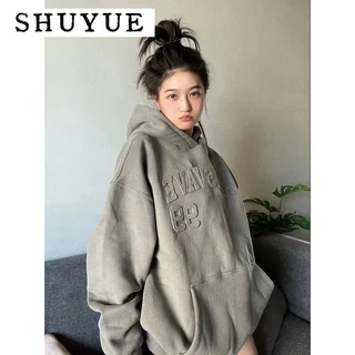 TIDETREND SHOP Áo Khoác hoodie áo khoác nữ zip hoodie fashionable INS Popular Độc đáo WWY239372Q 45Z231106