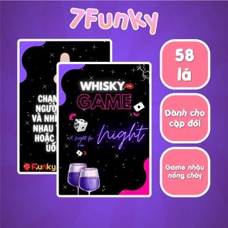 Bộ Bài Drink More, Phiên Bản Whisky – Drinking Game Dành Cho Cặp Đôi Có Một Đêm Nồng Cháy, Bộ Bài Uống Rượu - Trò Chơi