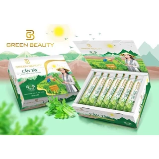 (Full 36 gói) Nước Ép Cần Tây GREEN BEAUTY ,Giúp Đẹp Da, Cân Bằng Nội Tiết Tố Nữ Mẫu 2023 Chính Hãng