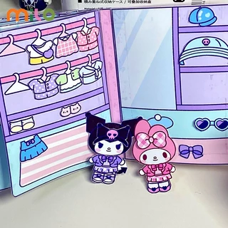 Milo Sách Hình Bánh Quế Trứng sanrio Không Cắt Tự Làm Thủ Công Cho Bé Tập Luyện Tiệc Tùng