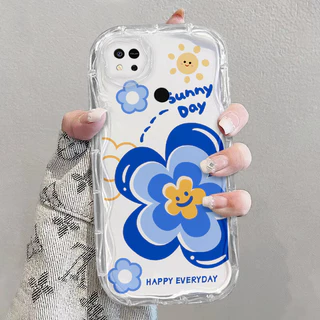 ốp lưng Redmi 9C 10A Dễ Thương Ốp Điện Thoại tpu cute Hoa Chống Sốc Hình 3d Thời Trang