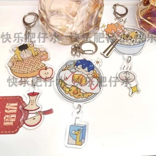 Móc khoá Anime Manga Haikyuu Foods Serie Kenma Kozume Tobio Kageyama Acrylic phụ kiện trang trí dễ thương