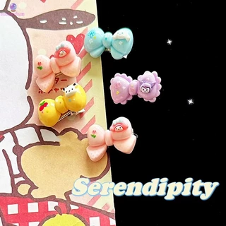 miumiua🔮SANRIO Kẹp Tóc Hình Quả Việt Quất Thắt Nơ Phong Cách Ngọt Ngào Dễ Thương Dành Cho Bạn Gái