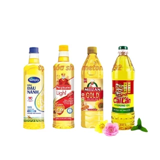 Hot Dầu Ăn SIMPLY 1 LÍT -CÁI LÂN - MEIZAN- NEPTUNE 1 LÍT hàng chuẩn