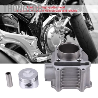 Thonglor Bộ xi lanh động cơ xe máy Piston đệm lỗ khoan 52 4mm cho GY6/125CC/152QMI