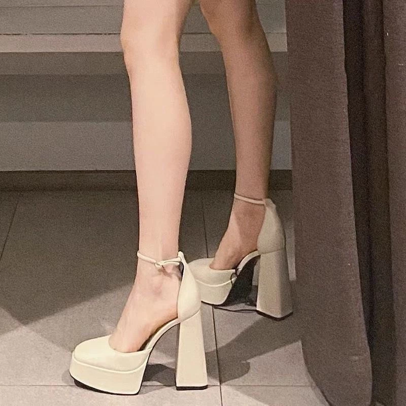 Giày Cao Gót Mary Jane Siêu Tôn Dáng 11cm 𝓷𝓬𝓼𝓽𝓸𝓻𝓮 MS03