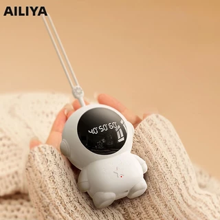 Yuki Máy Sưởi Ấm Tay Không Dây mini usb Màn Hình Kỹ Thuật Số Hình Phi Hành Gia