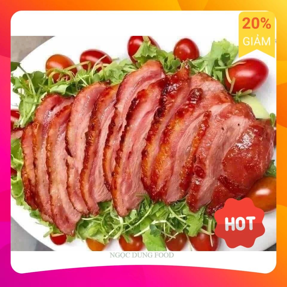 Lườn ngỗng xông khói Nga - Set 4 Miếng gần 1kg (giao hỏa tốc tphcm)