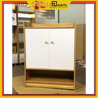 Tủ Kệ Giày cánh trắng , kệ giày thông minh sang trọng, chất gỗ MDF dày 12mm, kích thước 80x60x30cm (GỖ TỐT)