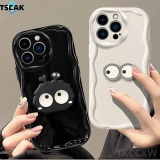 Ốp Điện Thoại TPU Mềm Chống Sốc Chống Rơi Họa Tiết Hoạt Hình 3D Dễ Thương Cho iPhone 12 Pro Max XR X XS Max