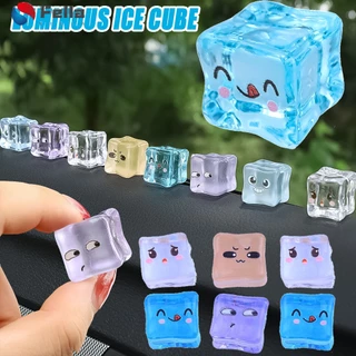 Khối Đá Phát Sáng Mini Bằng Nhựa Resin Dùng Trang Trí Tiểu Cảnh / Bảng Điều Khiển Xe Hơi