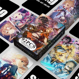 Hộp 92 Ảnh Lomo Card Trong Sword Art Online