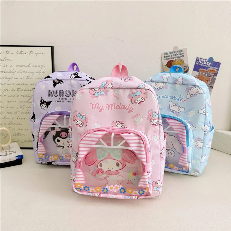 Mẫu Giáo Trẻ Em schoolbag Bé Gái Bé Gái Hoạt Hình Dễ Thương Ba Lô Vải Nhẹ Ba Lô