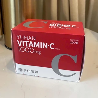 Vitamin C Yuhan Chính hãng - hộp 100 viên