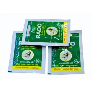 Thuốc đặc trị diệt ruồi Rado an toàn hiệu quả-hàng chính hãng (gói 20gr) - 1 gói