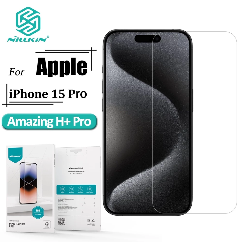 Nillkin Kính Cường Lực 9h Bảo Vệ Màn Hình Chống Chói Cho iphone 15 pro