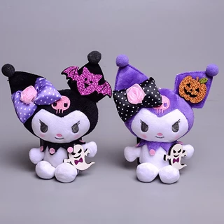 Dễ Thương Thú Nhồi Bông Hình Kuromi Đáng Yêu Trang Trí Túi Xách Dịp halloween