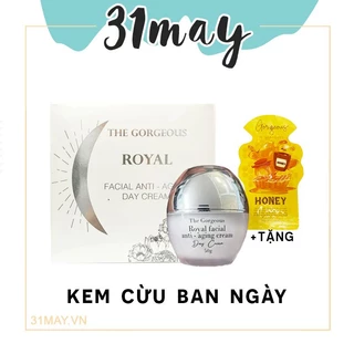 Kem Face Cừu Múi Xù Ban Ngày Royal Gorgeous Chính Hãng - Tặng Tẩy Tế Bào Chết