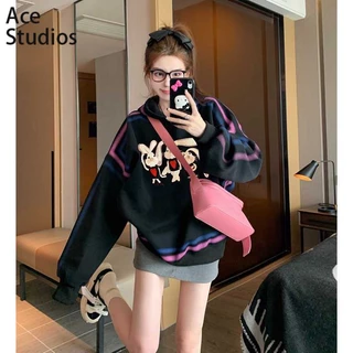 Ace Studios Áo Khoác hoodie áo khoác nữ zip hoodie Popular Thời trang casual Fashion WWY23C0N96 52Z231227