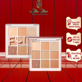 Bảng phấn mắt 9 ô FOCALLURE Soft Glam sắc tố cao, mềm mịn, lấp lánh, không phai màu FA-E01