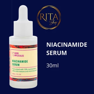 Tinh chất làm sáng da, giảm thâm mụn, kiểm soát dầu Good Molecules Niacinamide Serum