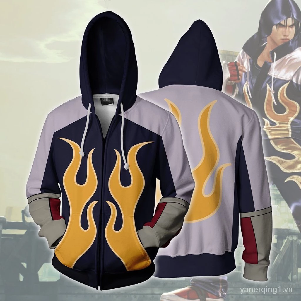 Áo hoodie In Hình tekken 3d Thời Trang Cá Tính