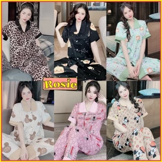 [ BIGSIZE 60-75KG] Bộ pijama nữ Lụa Mango TNQD form to thoải mái