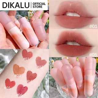 Mking Pretty Lip Glaze Nhung Mềm Mại Sương Môi Bùn Chống Dính Cốc Không Phai Màu Học Sinh Nhỏ Viên Đạn son Môi beautysecret1