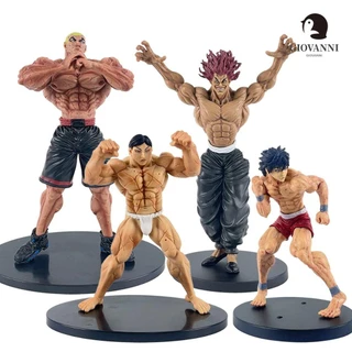 Mô Hình Nhân Vật Hanma Yujiro Hoạt Hình Anime Bằng PVC 15cm