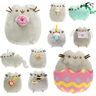 Mèo Pusheen Nhồi Bông Chất Liệu Cotton Trang Trí Phòng Khách / Phòng Ngủ