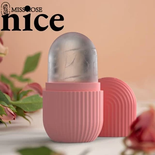 Hoa Hậu Hoa Hồng Silicone Con Lăn Đá Con Lăn Đá Massage Lưới Đá Mặt Đá Dụng Cụ Hình Trụ Massage Mặt Đá Whisky Khúc Côn Cầu Trên Băng