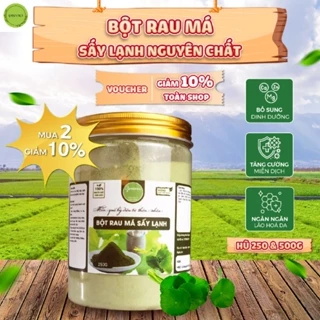 Bột Rau Má Nguyên Chất Sấy Lạnh Greenci, Hỗ Trợ Giảm Cân Tăng Cường Miễn Dịch Chống Lão Hóa Da 110/250/500g