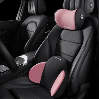 Automotive Headrest Car Neck Pillow Simple Memory Foam Car Lumbar Support Pillow Car Pillow Seat Neck Pillow Fashionable car headrests  car interior products