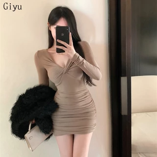 Giyu Chic váy nữ Đầm Body Cho thời váy xu hướng Comfortable Dễ thương Thời trang WLQ23C0K25 51Z231222