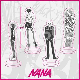 Móc khóa Black White Manga Acrylic Stand Oosaki Nana Komatsu Hachi Okazaki Shinichi Anime Keychain Collection