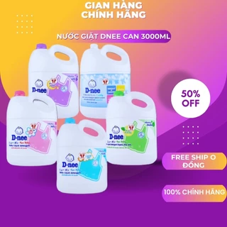 (TRỢ GIÁ) Nước Giặt Dnee 3000Ml Thơm Dịu An Toàn Cho Bé - Nước Giặt Thái Hàng Chính Hãng Đại Thịnh .