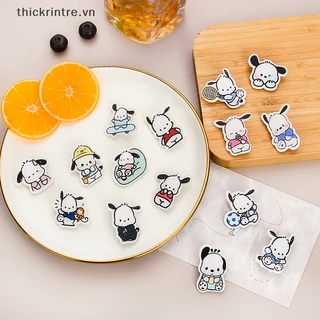 Huy Hiệu Cài Túi Xách Hình Cún sanrio Hoạt Hình Đáng Yêu Bằng acrylic