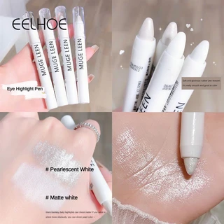 EELHOE Phấn Mắt Bút Chì Làm Sáng Nằm Tằm Highlighter Không Bị Nhòe Chống Nước Chống Mồ Hôi Trang Điểm Mắt Đường Viền Matte Eye Shadow Stick