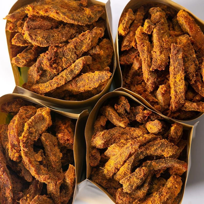 Gói 250G Ức Gà Xé Sợi Tẩm Vị Sa Tế Cay Thơm Ngon Ức Gà Đồ Ăn Vặt Nội Địa Trung Nhẹ Thịt Giàu Protein Khô Gà