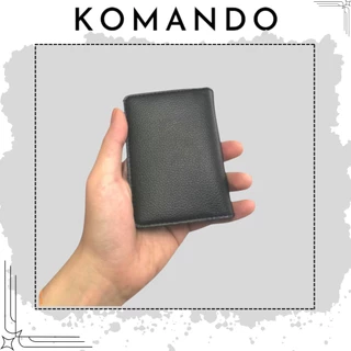 Ví mini đựng tiền gập đôi, da pu, không vừa giấy tờ cũ - Komando.Store