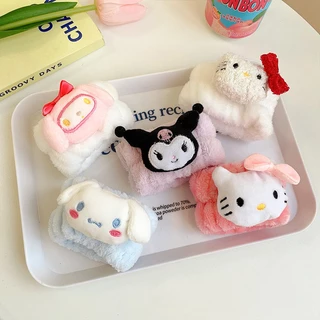 Sanrio Băng Đô Rửa Mặt Thấm Hút Nước Hình hello kitty Xinh Xắn