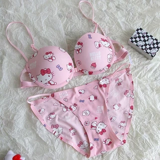 Bộ Đồ Lót Hello Kitty Cho Nữ