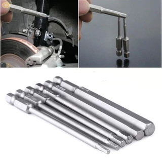 Bộ 6 Đầu Tua Vít Lục Giác 100mm 1 / 4 "Mới