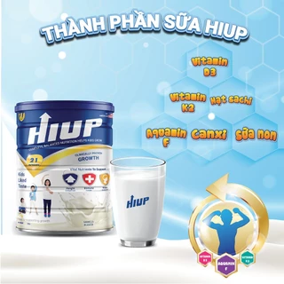 [Date T3/26] Sữa bột HIUP tăng chiều cao cho trẻ từ 2 đến 15 tuổi - Hộp 650gram