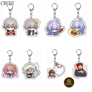 Móc khoá phong cách Honkai Star Rail Pamu Keychain Danheng Bailu Herta Pela Clara Figure Cosplay_micamica