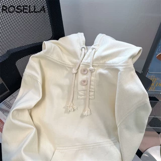 Rosella Áo Khoác hoodie áo khoác nữ zip hoodie fashionable Fashion cổ xưa Durable WWY23B0MT8 46Z231115