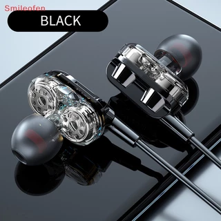 Tai Nghe Nhét Tai 6d Jack 3.5mm Âm Thanh hifi Sống Động Có Micro Cho Điện Thoại xiaomi samsung huawei Mới